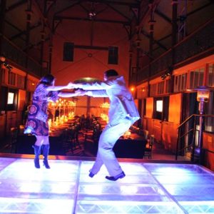 Illuminated Clear Acrylic Dancefloor
