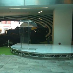 Megadeck 3-metre Round Stage