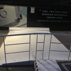 Megadeck Goods Ramp for Stage